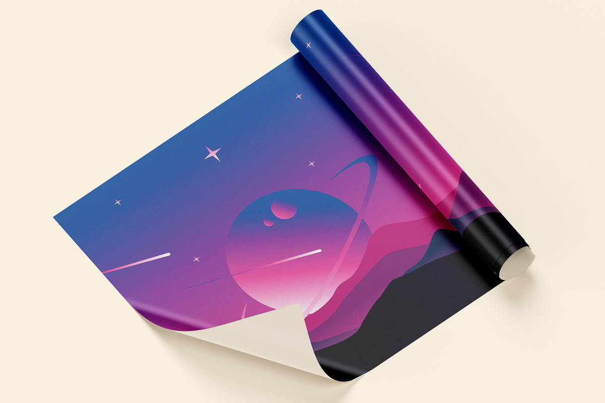 Space Landscape, an Object Illustration by Digital Studio (Photo 5 of 7)
