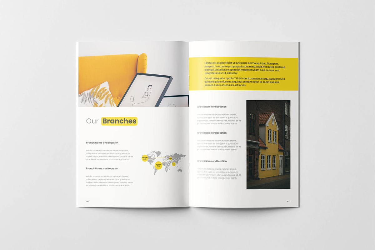 Real Estate Company Profile, a Brochure Template by Graphic Template (Photo 3 of 13)
