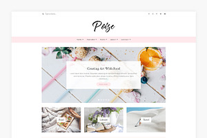 Poise - WordPress Blog Theme, a WordPress Template by Lucid Themes