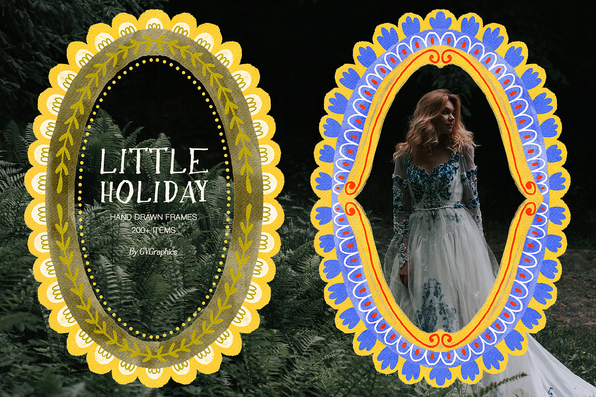 Little Holiday | Frames Clipart, an Object Graphic by GVGraphics (Photo 5 of 12)