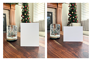 A2 Christmas Card Mockup Bundle, a Household Mockup by Saguaro Digital (Thumbnail 2 of 11)