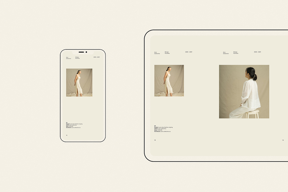 Minimal Line Device Mockups, an iPad Mockup by HelloKarla (Photo 4 of 11)