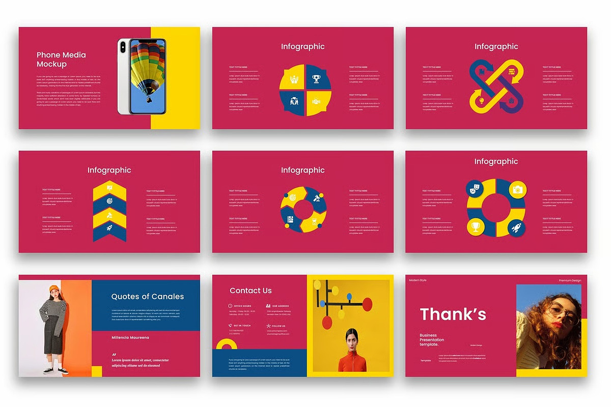 Canales – Business PowerPoint, a Presentation Template by kreatifreya (Photo 5 of 5)
