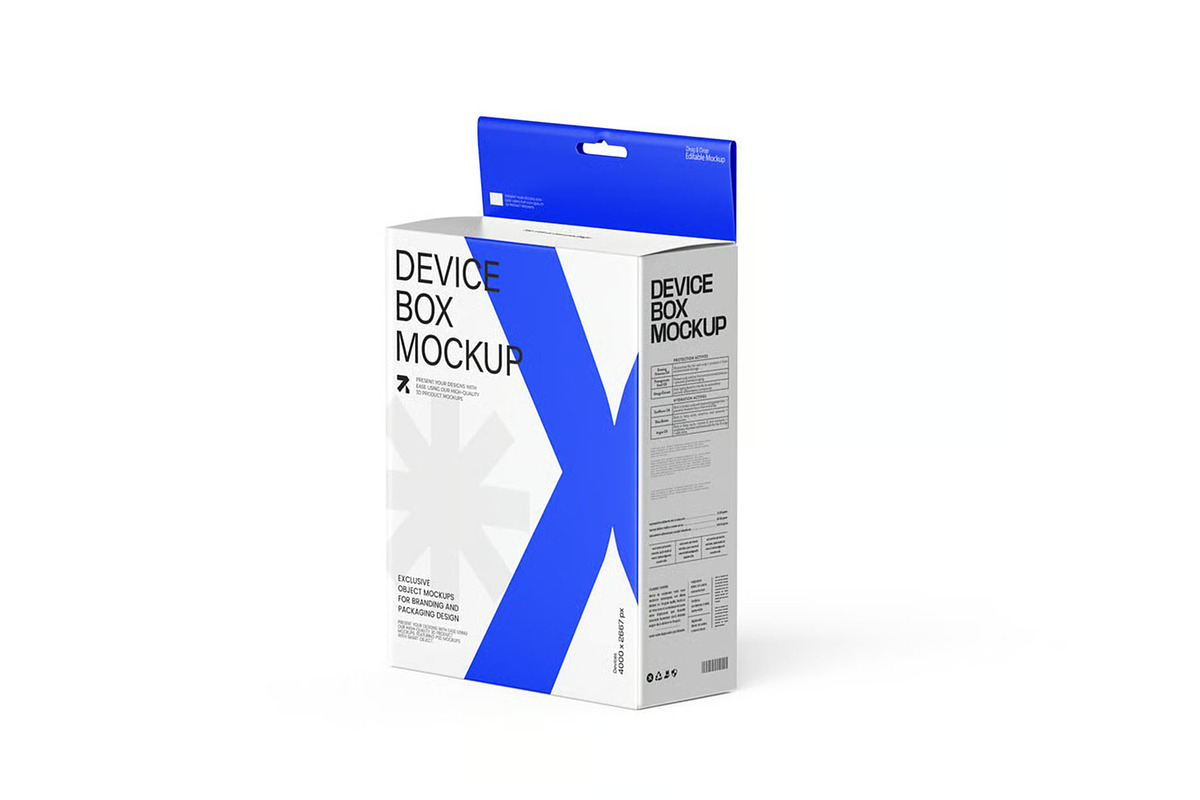 Flat Hanging PSD Box Mockup, a Packaging Mockup by zphotographystudio (Photo 5 of 5)