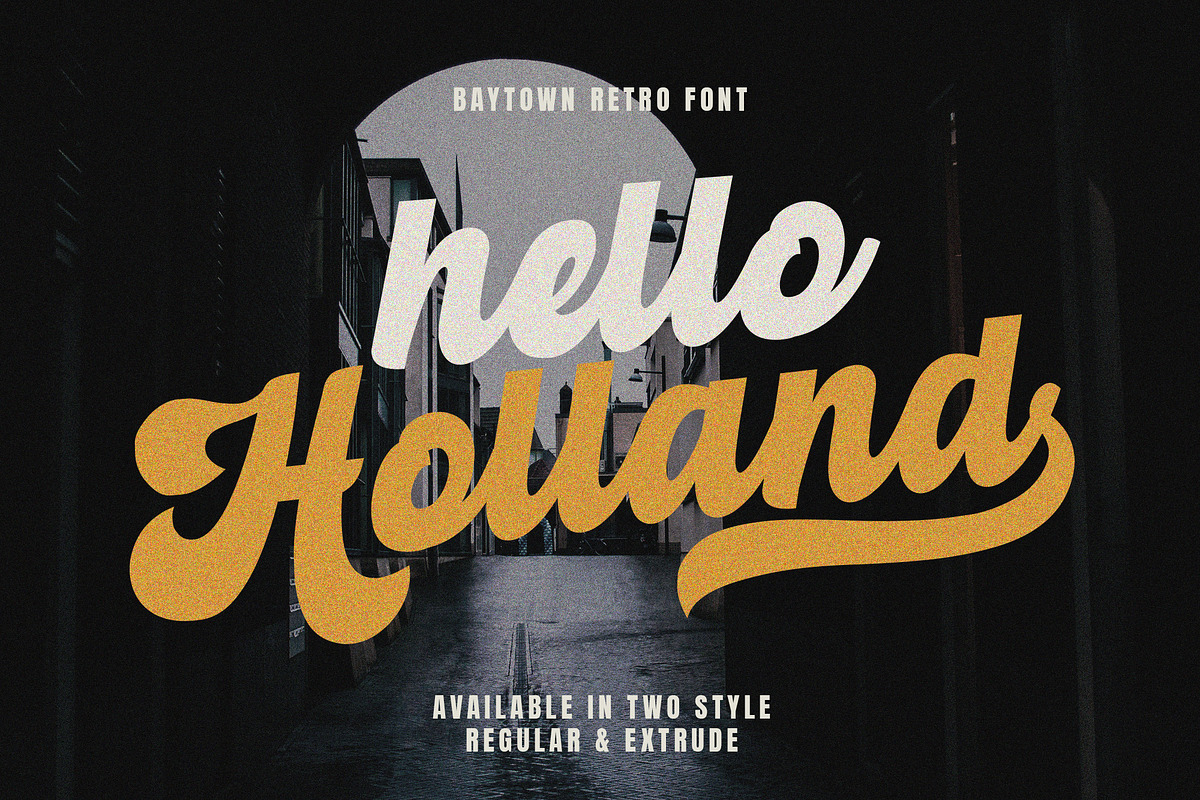 The Magniton - Retro Script, a Script Font by MJB Letters (Photo 4 of 10)