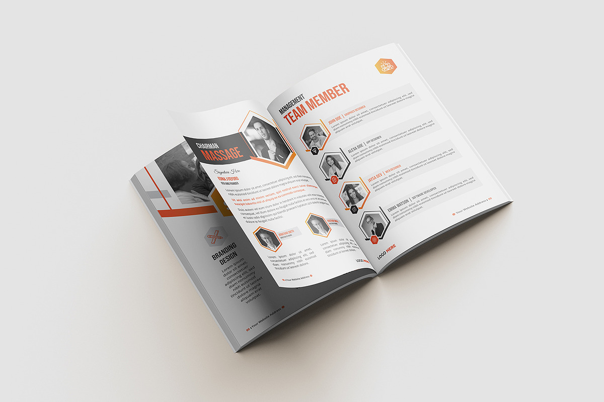 Multipurpose Business Brochure, a Brochure Template by gstudiovect21 (Photo 3 of 7)