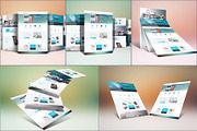 Web Showcase MockUps Bundle, an iPad Mockup by RgraphicsDesign (Thumbnail 5 of 5)