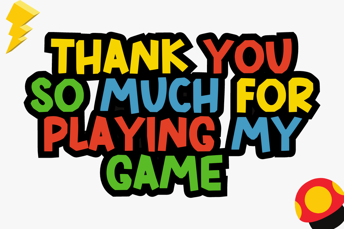Mario Font, a Handwritten Font by SaktiAvellin (Photo 2 of 6)