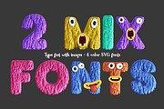 Friendly Monster SVG & PNG Fonts, a Sans Serif Font by TVartworks (Thumbnail 18 of 18)