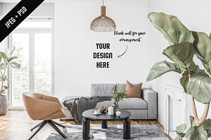 Living Room - Interior Mockup Bundle