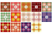 #143 Christmas Patterns, a Pattern Graphic by Plaid4You (Thumbnail 2 of 5)