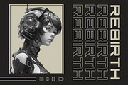Rebellion Futuristic Font, a Sans Serif Font by EltaMaxArt (Thumbnail 2 of 10)