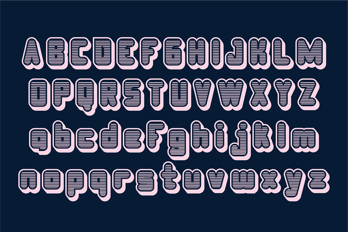 Silky Night Playful Font, a Handwritten Font by Berdansabersama (Photo 2 of 8)