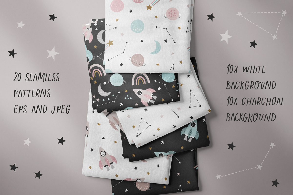 Star Light Children's Collection, a Pattern Graphic by Renata Chizhikova (Photo 6 of 10)