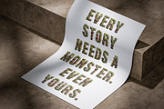 Ugly Monster Font, a Sans Serif Font by Handmadefont (Thumbnail 9 of 10)
