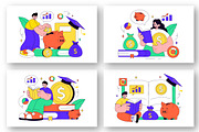10 Financial Literacy Illustration, a Finance Illustration by denayunebgt (Thumbnail 2 of 4)