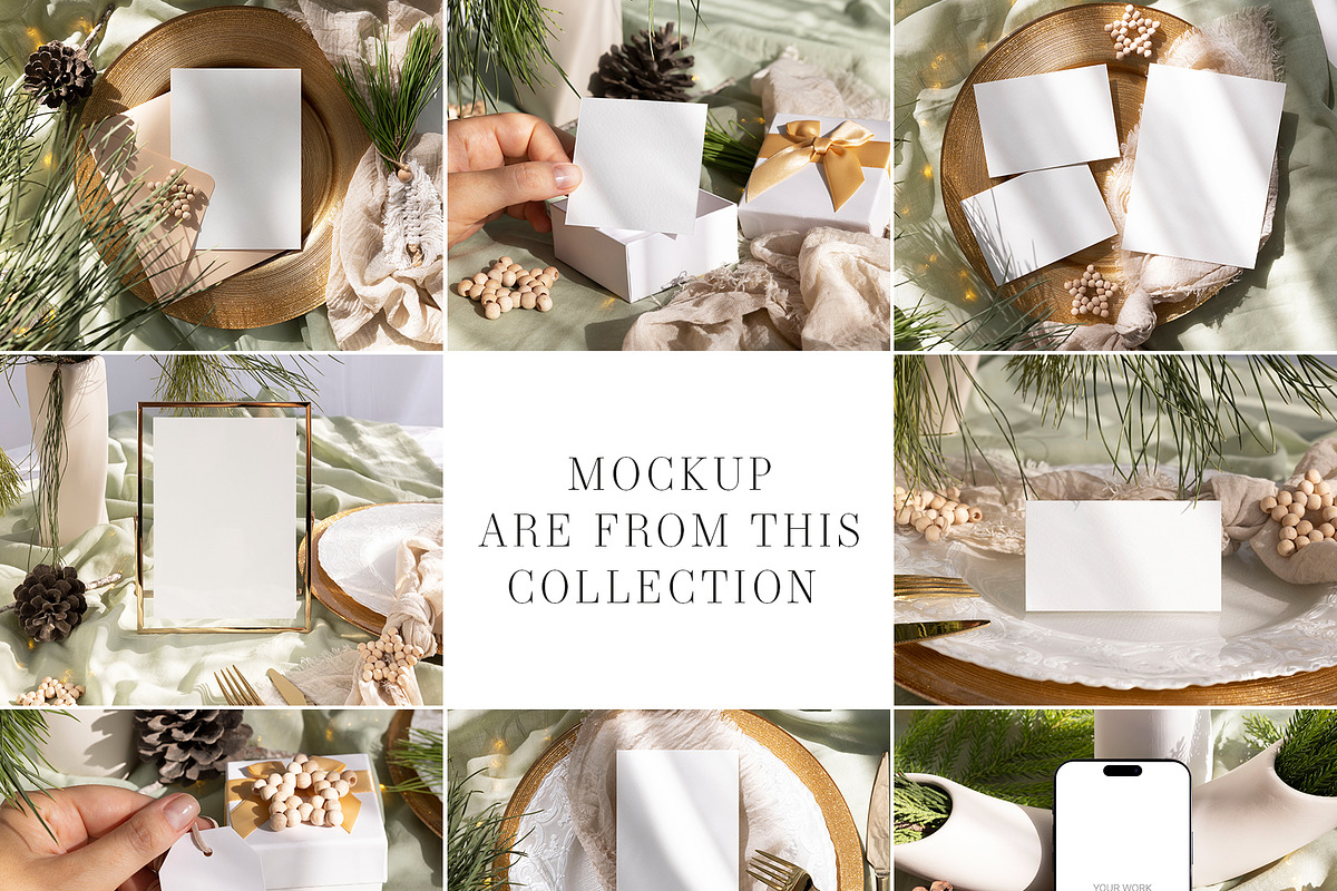Card Mockup 5x7 In Hand Xmas ch3, a Product Mockup by PawMockups (Photo 7 of 10)