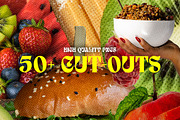 Foodcorner - Vintage Food Cut-Outs, an Object Graphic by SPACECAKE (Thumbnail 5 of 5)