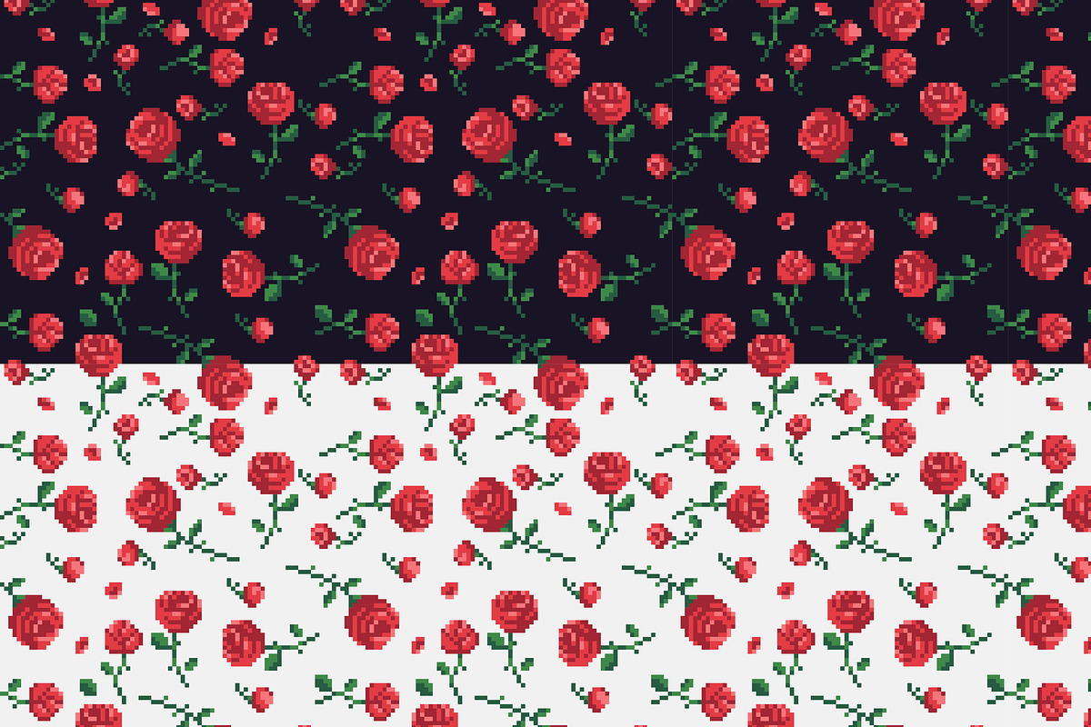 Roses Patterns, a Pattern Graphic by Poloviiinkin (Photo 1 of 8)
