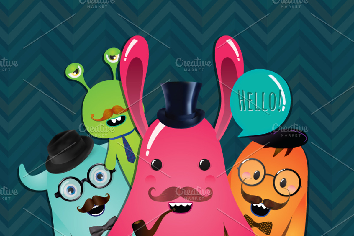 Collection of Greeting Cards, a Card Template by Olya Creative (Photo 3 of 4)