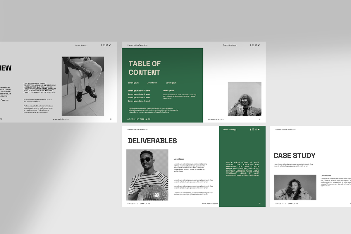Brand Strategy Google Slides, a Presentation Template by Spesifikstd (Photo 2 of 10)