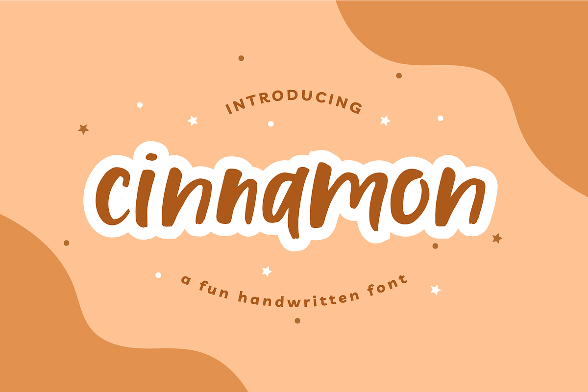 Cinnamon - Fun Handwritten Font