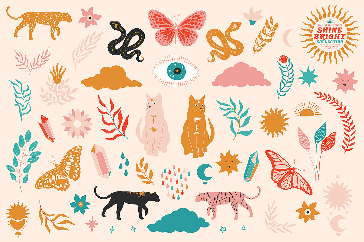 Shine Bright Collection, an Animal Illustration by Julia Dreams (Photo 7 of 9)