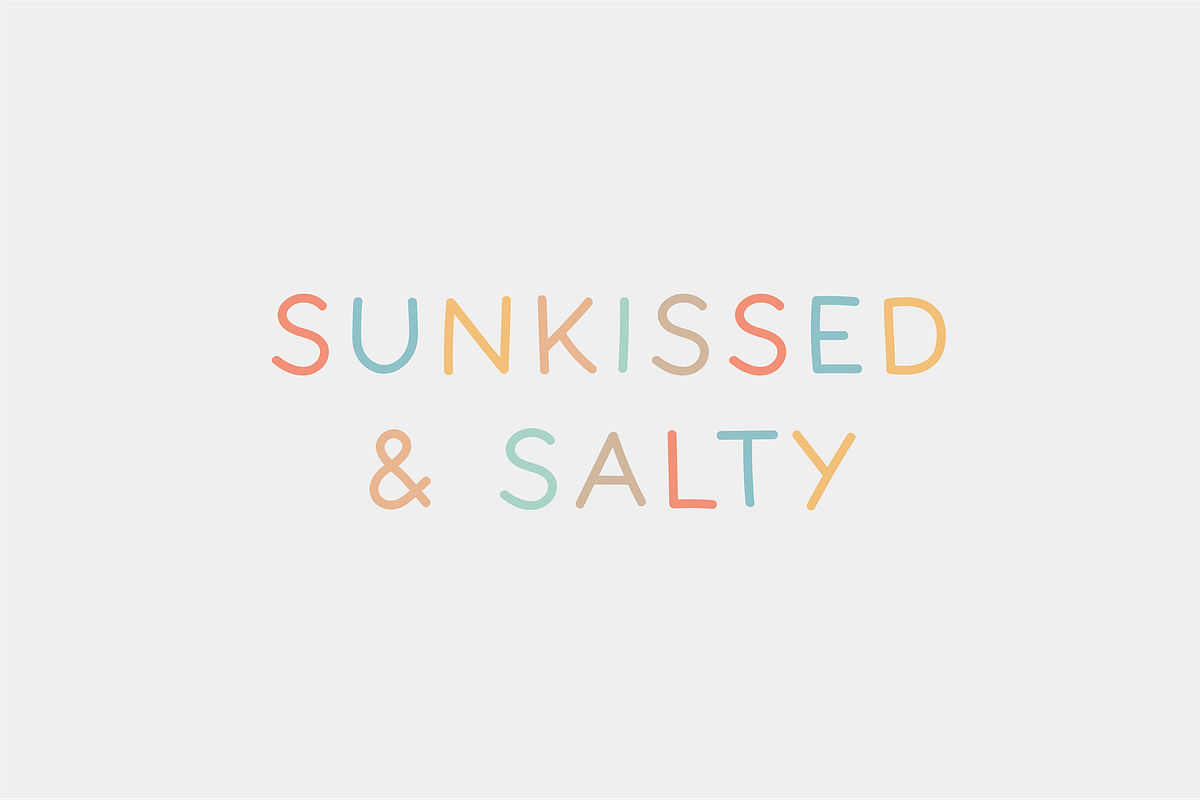Beach Waves | Handwritten Font Duo, a Handwritten Font by Vanem Studio (Photo 3 of 7)
