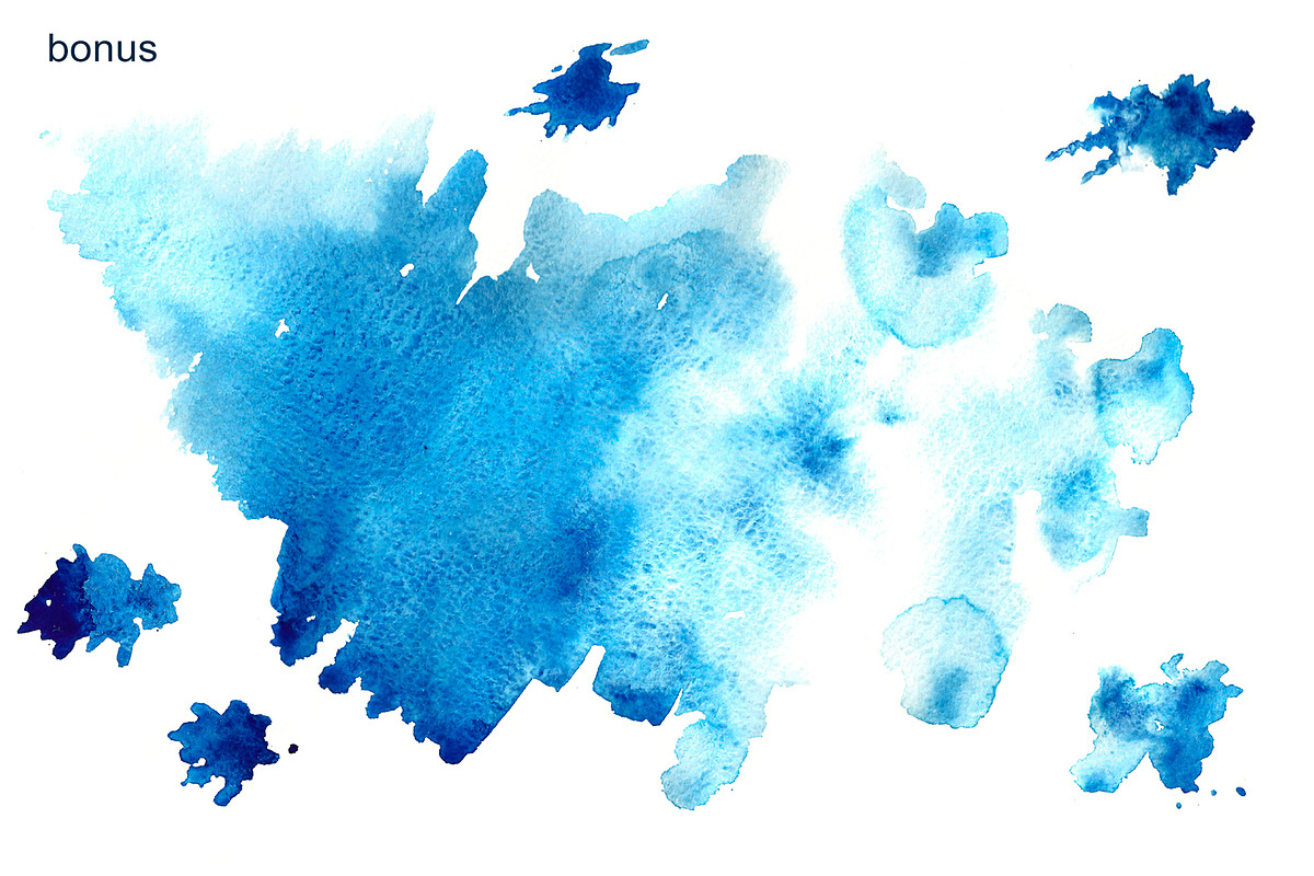 Blue watercolor butterflies, a Decorative Illustration by Art Watercolor (Photo 5 of 5)