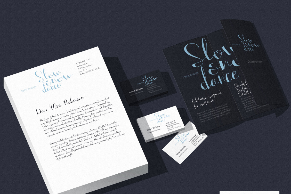 Contrast hand font Alterscript preview 7