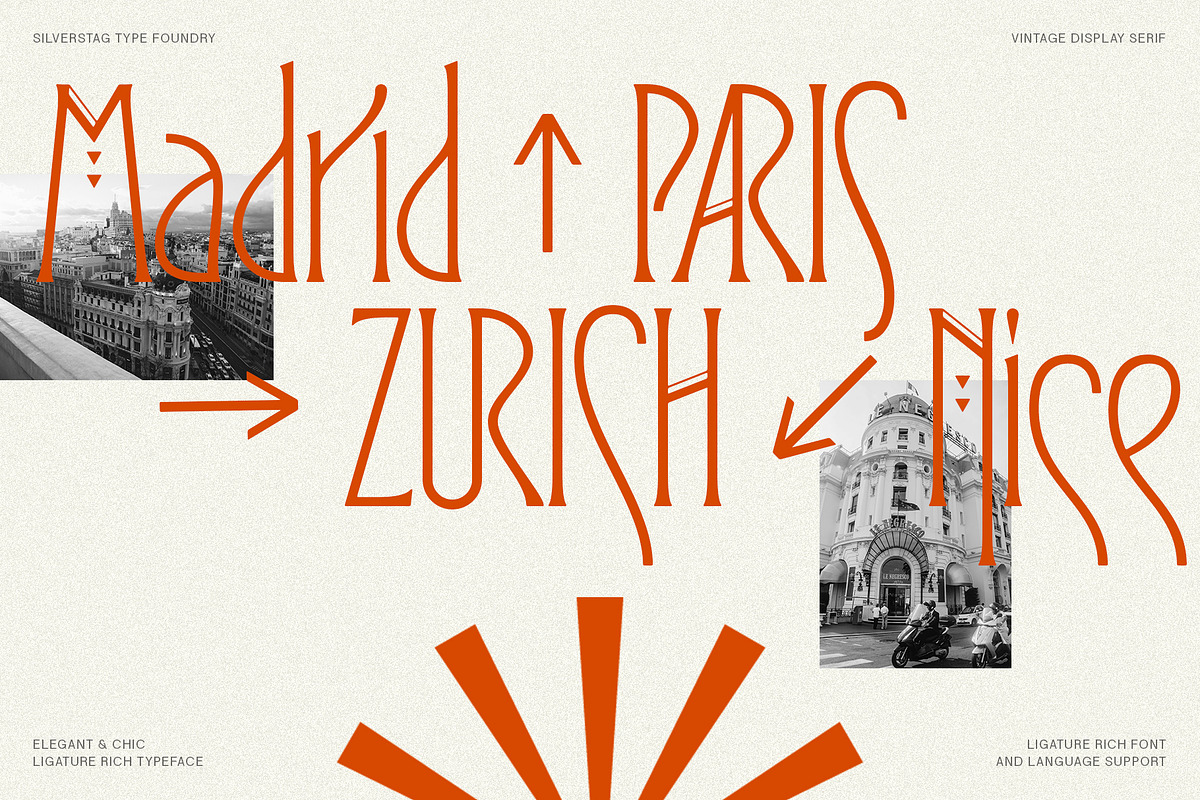 Reina Sofia - Vintage Display Serif, a Serif Font by SilverStag Type Foundry (Photo 15 of 30)