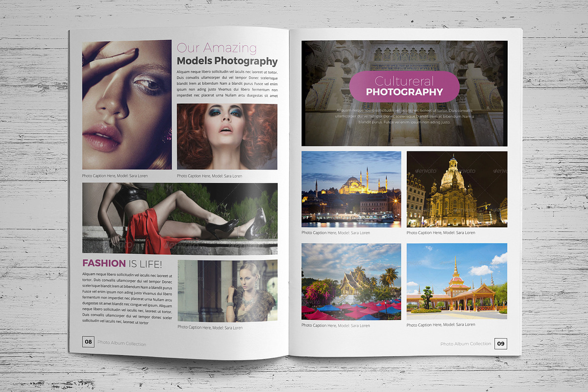 Photography Catalog Template V2, a Brochure Template by JanySultana (Photo 5 of 12)