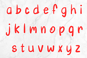 Sweet apple, a Handwritten Font by Petal Pixels (Thumbnail 9 of 12)