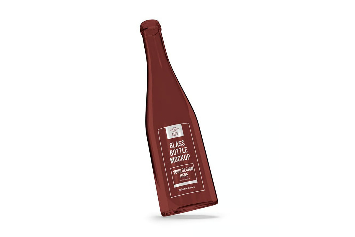 Glass Bottle Packaging Mockup, a Product Mockup by DesignRushMarket (Photo 11 of 11)