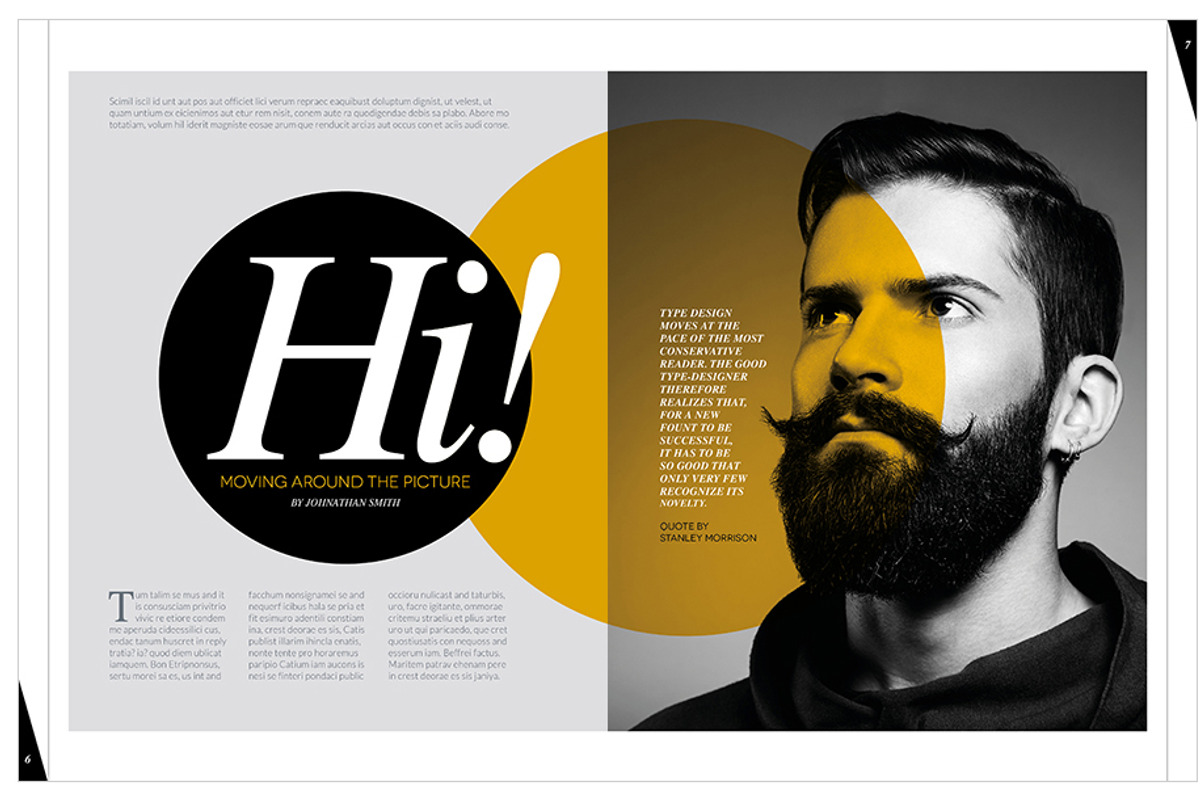 Magazine Template InDesign 12, a Magazine Template by Love Graphic Design (Photo 12 of 20)