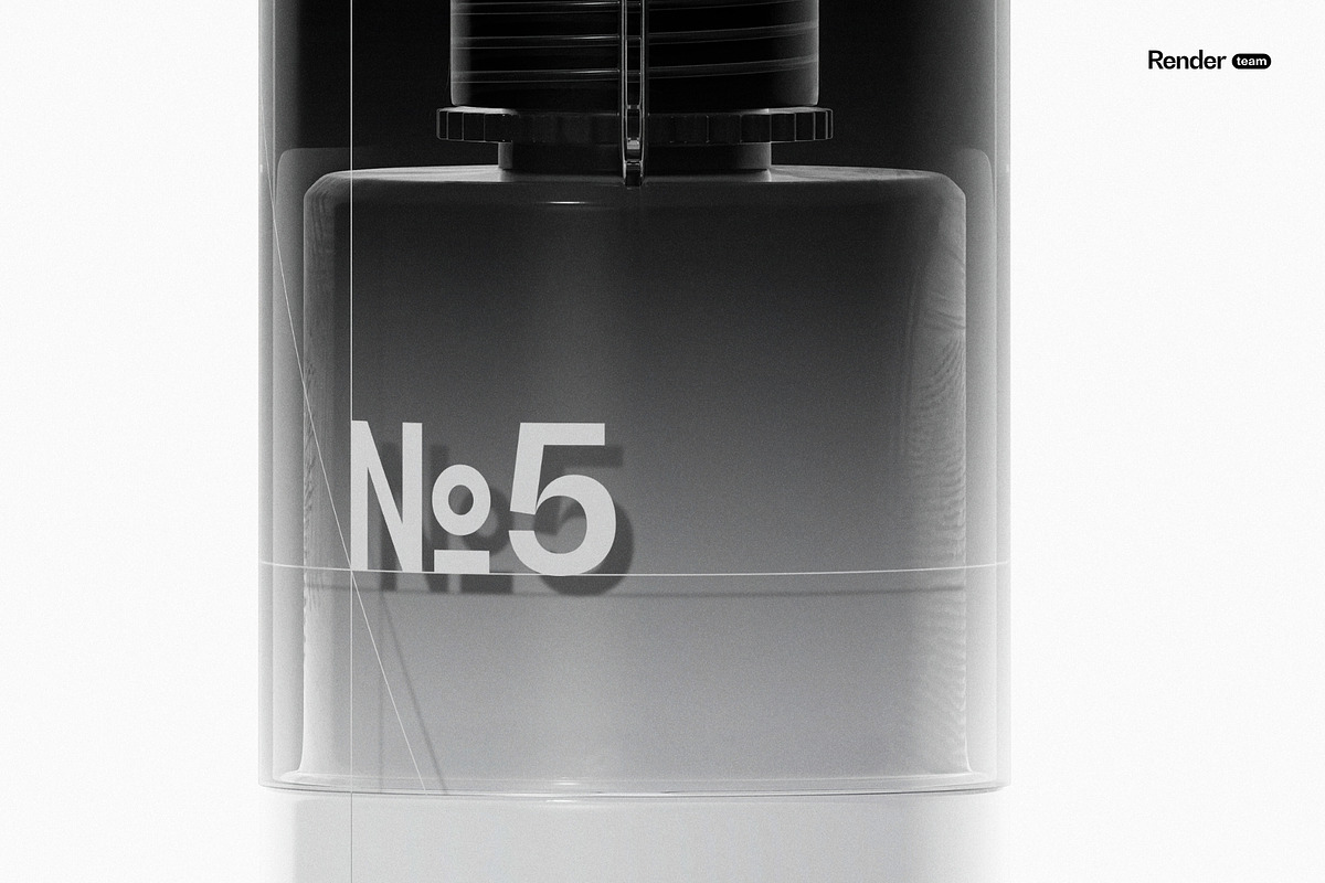 Dispenser Bottle Mockup, a Packaging Mockup by Renderteam (Photo 4 of 8)
