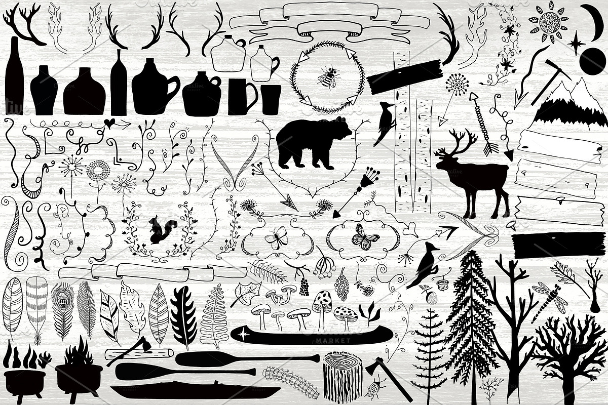 Woodlandia Hand Drawn Illustrations, an Illustration by Lone Star I&D (Photo 2 of 4)