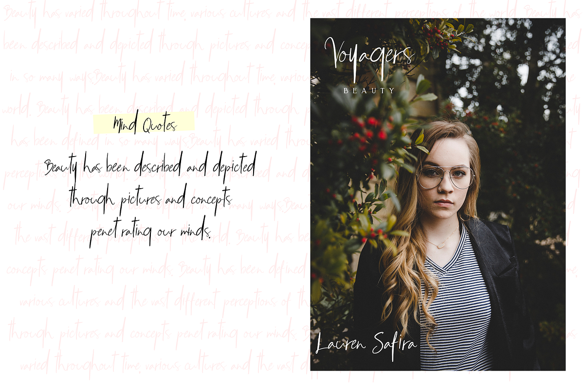 Pommel - Handstylish Font preview 2
