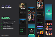 Crypto Wallet + AI Image Generator, an UI Kit Template by Paula M UI Store (Thumbnail 2 of 6)