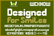 Going Right font, a Sans Serif Font by weknow (Thumbnail 3 of 8)