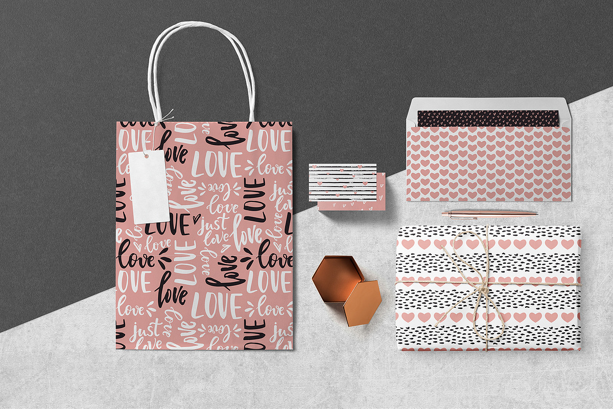 Delicate patterns collection, a Pattern Graphic by Cozy pattern shop (Photo 4 of 4)