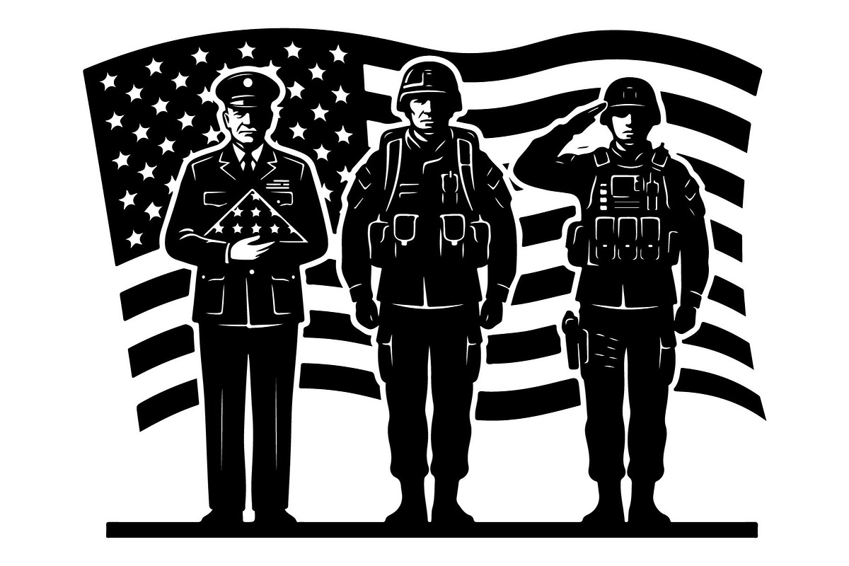 Military Heroes Group, an Object Graphic by Gfx_Store (Photo 2 of 16)