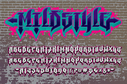 Graffiti Fonts | MildStyle