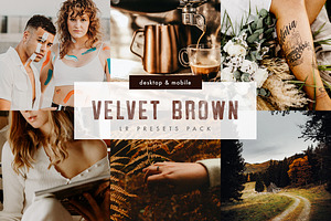 Velvet Brown Lightroom Presets Pack