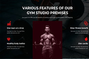 Fitness & Gym Presentation Template, a Presentation Template by RAHMAT (Thumbnail 4 of 5)