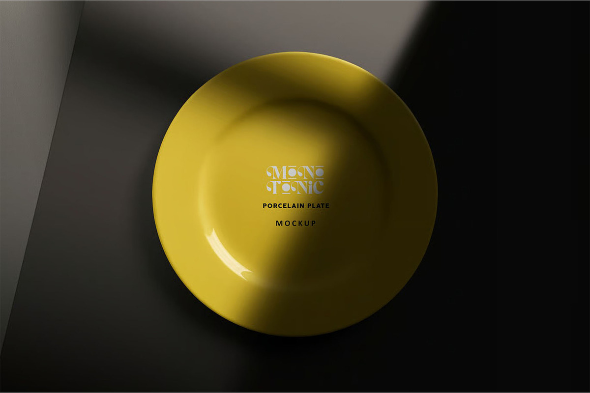 Plate Mockup, a Household Mockup by megostudi0 (Photo 3 of 7)