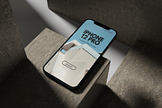 iPhone 12 Pro Mockup, an iPhone Mockup by xavier_studio (Thumbnail 3 of 5)