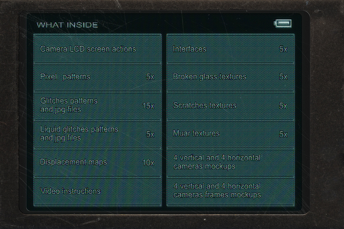 Y2K REBORN: pixel&glitch PS actions, an Action Add-On by Textexp (Photo 5 of 27)