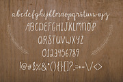 Parsnips Handwritten Script, a Script Font by Kellie Jayne Studio (Thumbnail 7 of 9)
