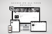 Notion Productivity Planner, a Templates & Theme by BRANDcontent (Thumbnail 7 of 8)